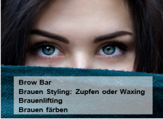 Brow Bar: Augenbrauen formen, Lifting und färben